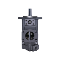 3525V25A14-86** - Пластинчатый нерегулируемый двухпоточный насос серии 3525V с рабочим объемом 81+43см3