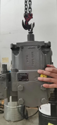 A11VO95LRS/10R-NPD12K01 - Насос аксиально-поршневой нереверсивный регулируемый с наклонной шайбой для незамкнутой гидросистемы, рабочий объем 95 см3, LRS = регулятор мощности с LS управлением, номинальное давление 350 бар, валP = шпоночный по DIN 6885, пр