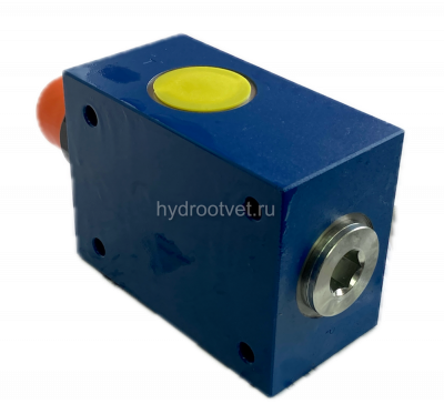 DBDS20G1X/100 - Предохранительный клапан прямого управления Ду20, давление регулировки до 100 бар, тип монтажа - резьбовой, элемент регулировки S = винт
